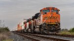 BNSF Stacks Parked at E. Voilet